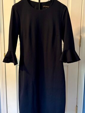 Banana Republic Navy Midi Dress
